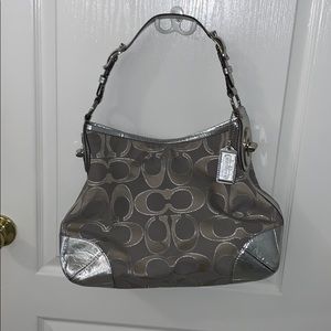 Coach Silver Purse